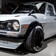 Illustration for article titled This Datsun Pickup Has The Heart (And Face) Of A Sports Car